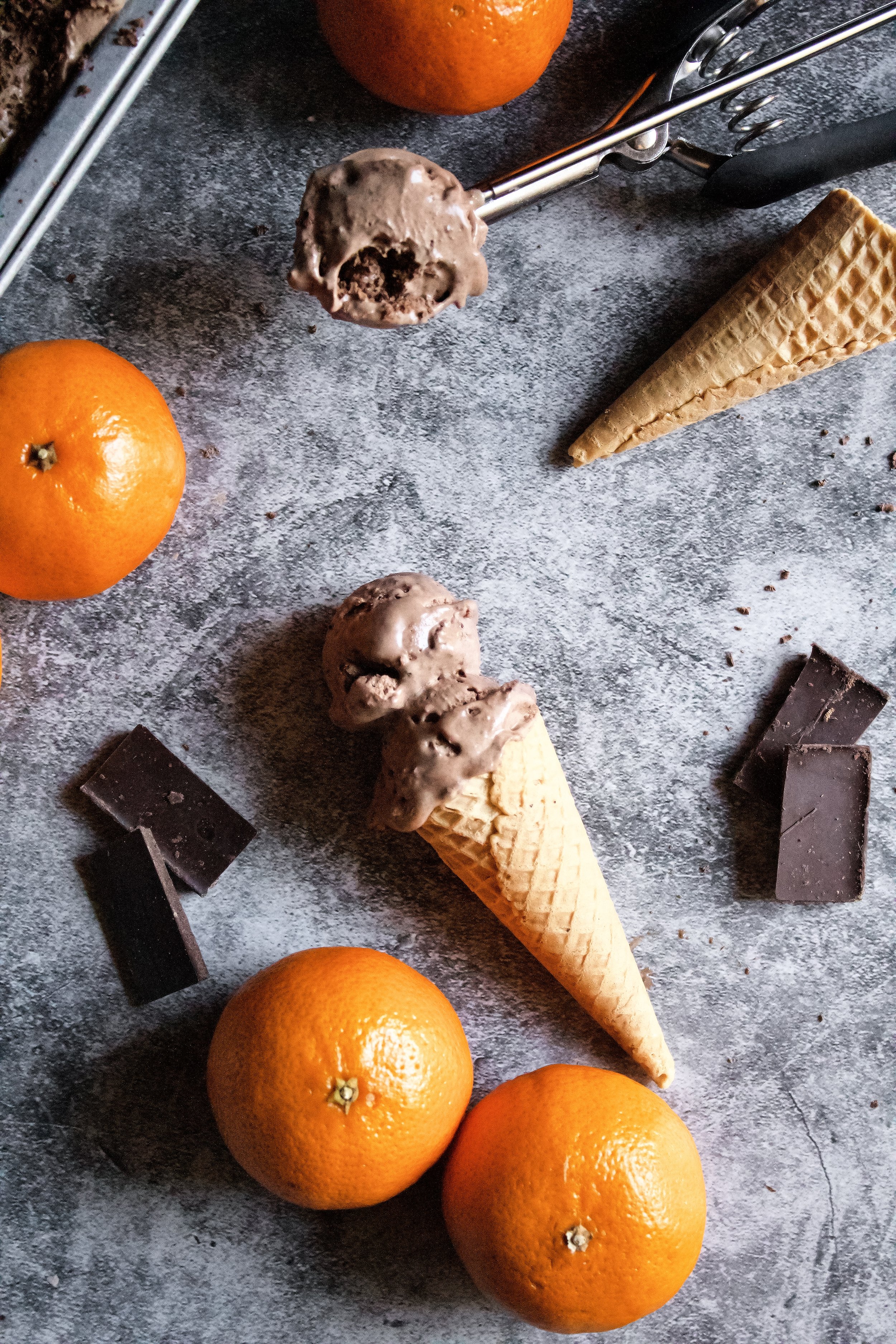 Chocolate orange 2024 ice cream